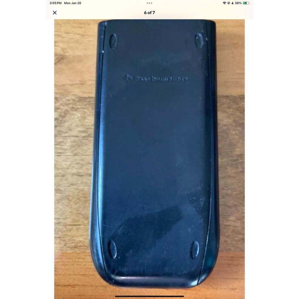 Texas Instruments TI-84 Plus Silver Edition Graphing Calculator w/ Cover *Tested - Picture 6 of 7